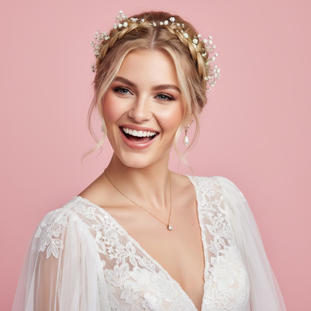 Updo Braids for Wedding Ideas